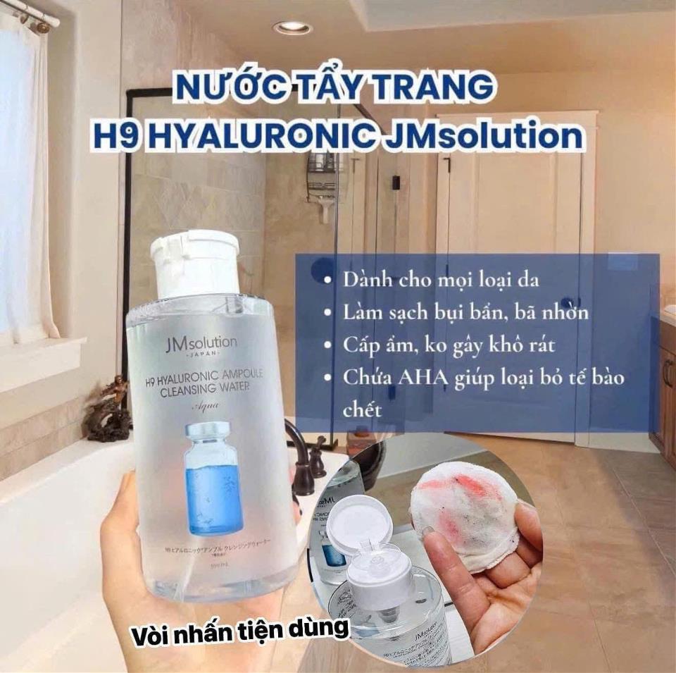 Nước tẩy trang JM -850ml