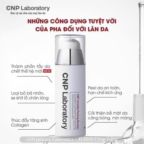 Tẩy da chết CNP-  CNP Invisible Peeling Booster